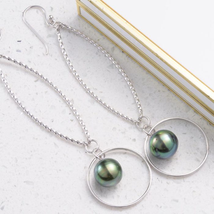 Saturns First Ring Earrings - Image 2