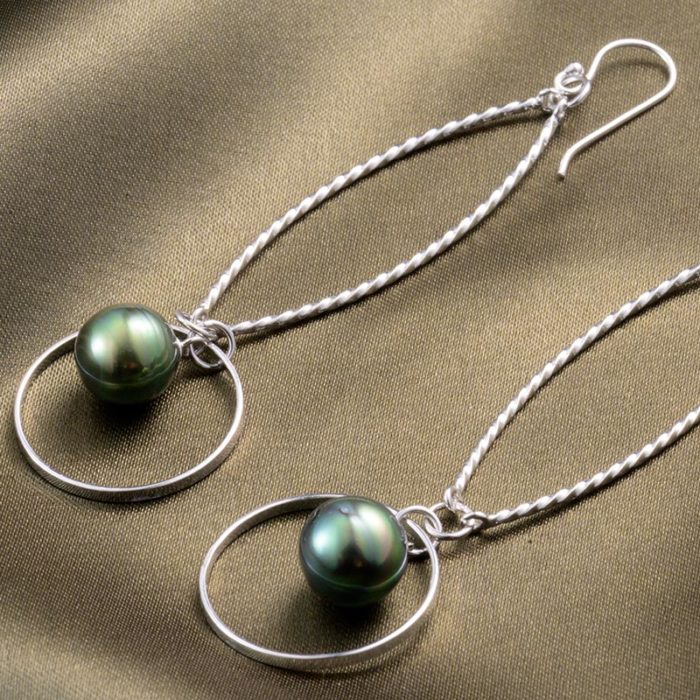 Saturns First Ring Earrings - Image 3