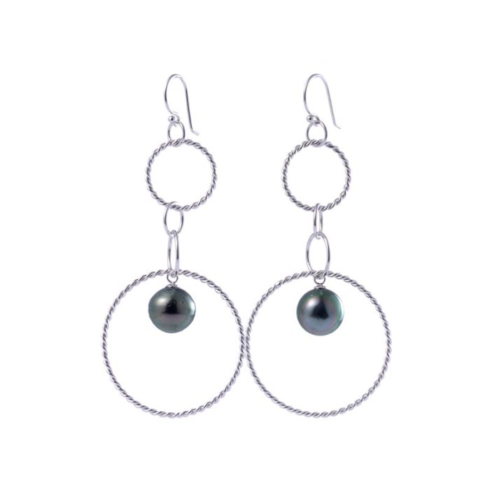 Saturns Second Ring Earrings