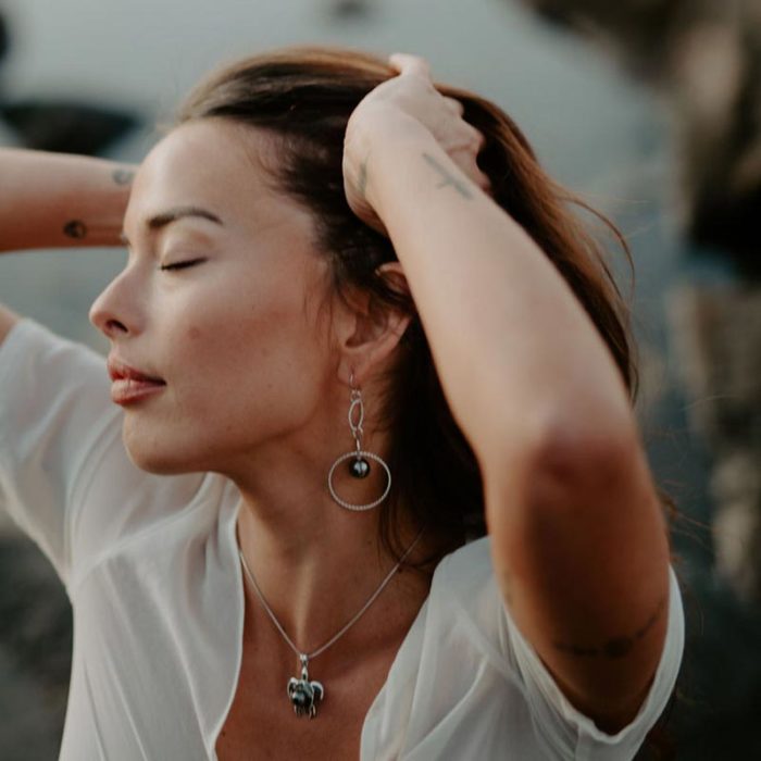 Saturns Second Ring Earrings - Image 4